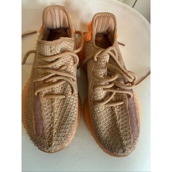 Adidas x Yeezy Men\'s Boost 350 V2 Light Active Athletic Sneakers Clay Size 5.5 main image 4